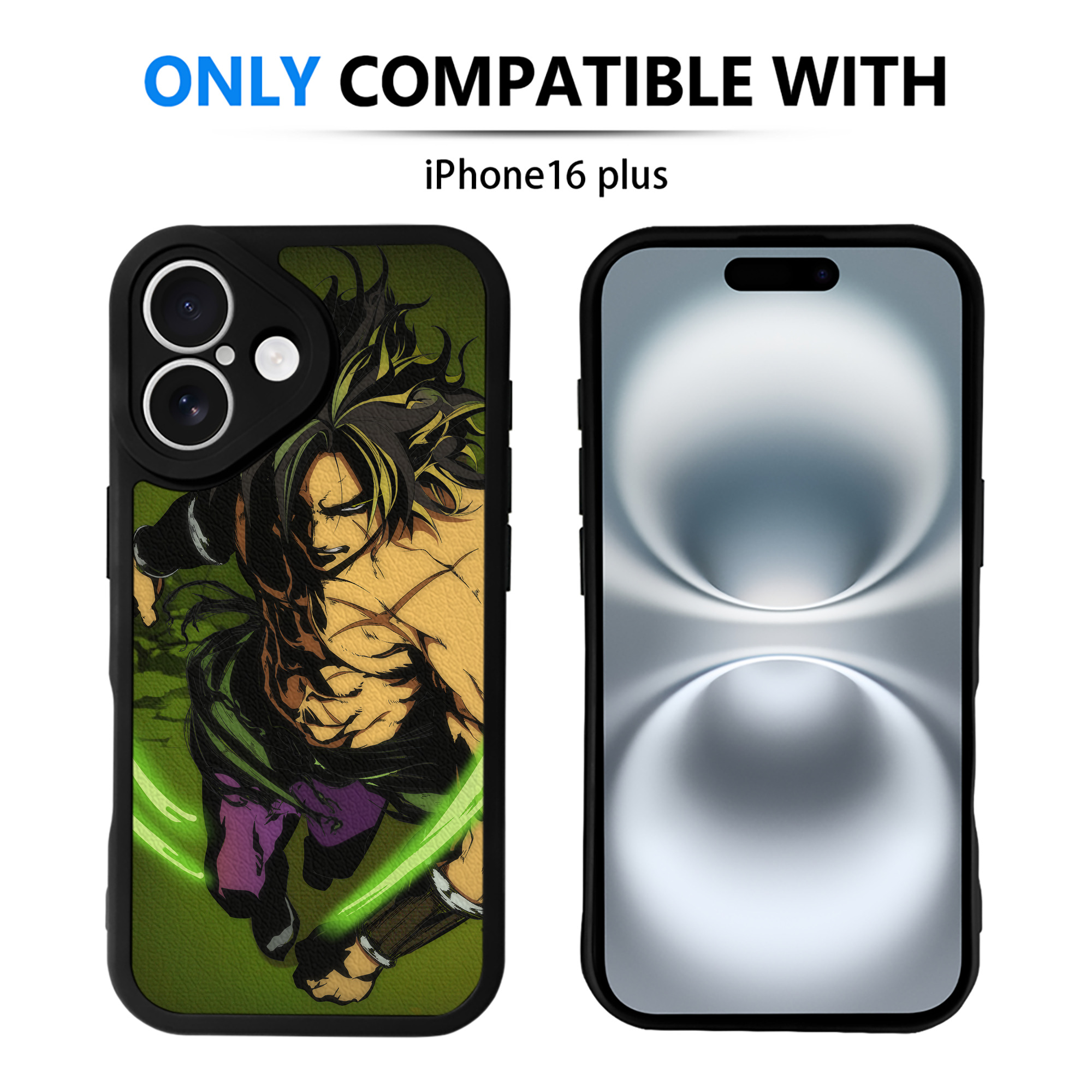 （画像用） ドラゴンボール DRAGON BALL 【iPhone 16シリーズ対応】シリコンスマホケース（レザー調） 材質：シリコン